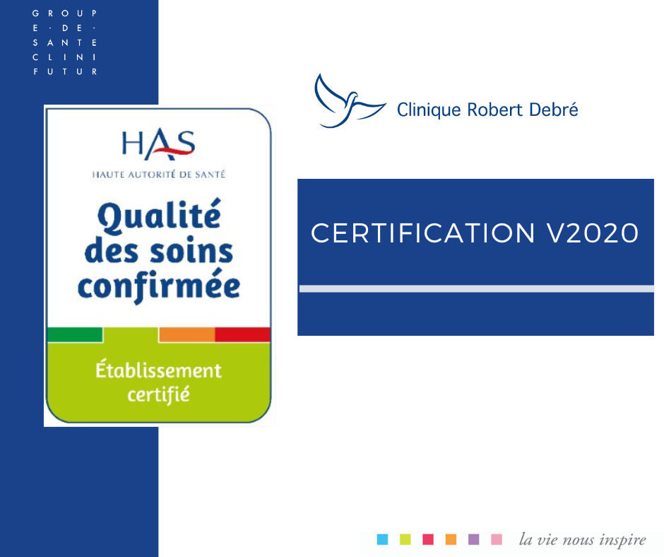 Clinique Robert Debré - Certification V2020